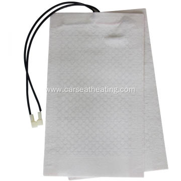Car seat heated cover metal